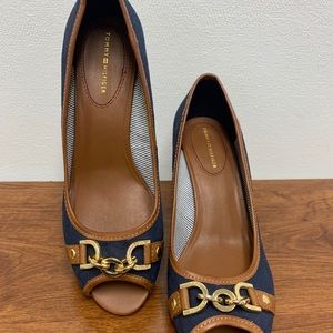 Tommy Hilfiger nautical inspired wedges